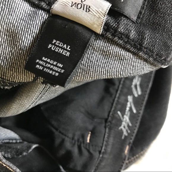 White House Black Market Noir Pedal Pusher Jeans 6 - Picture 9 of 11